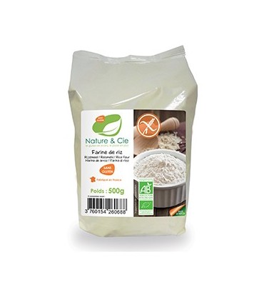 Harina de arroz eco - 500 g (NATURE & CIE)