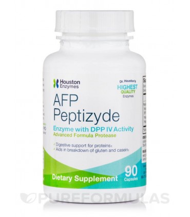 AFP peptizyde enzimas digestivas con DPPIV 90 capsulas SCD (HOUSTON ENZYMES)