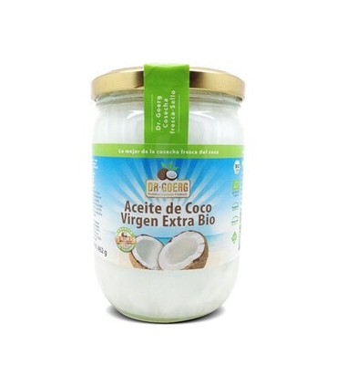 Aceite de coco Virgen Extra Bio - 500 ml (DR GOERG)