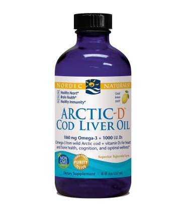 Arctic D Cod liver Oil - 237 ml (NORDIC NATURALS)