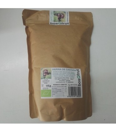 Harina de castaña ECO - 1kg (bosQfrut)
