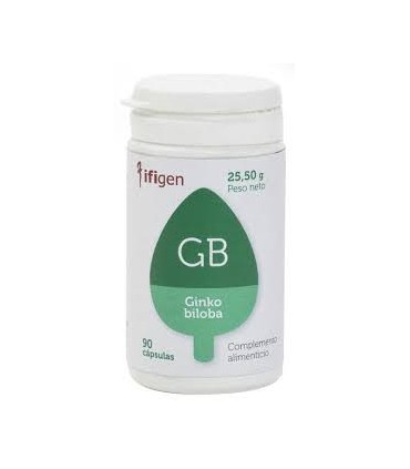 GB ginkgo biloba-90 cápsulas  (IFIGEN)