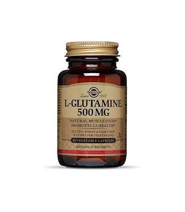 L-Glutamina 500 mg  50 cap. (SOLGAR)