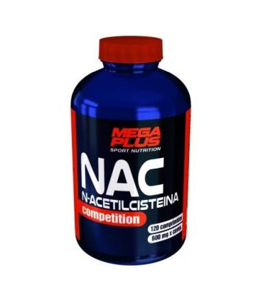 NAC N-Acetil Cisteína 120 cápsulas (MEGA PLUS)