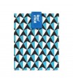 Porta Bocadillos Reutilizable Tiles Azul 1ud Roll´Eat