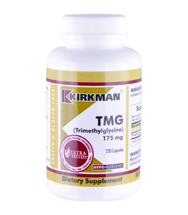 TMG (trimetilglicina) 175 mg - 250 cápsulas (KIRKMAN)