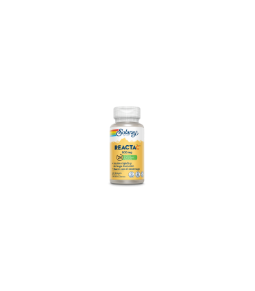 Reacta C 500 (vitamina c) mg-60 cápsulas (SOLARAY)